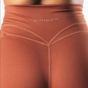 Alphalete Athletics Alphalux Force Pocket Short size Large in Martian Red